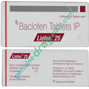 Baclofen 25mg