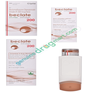 Beclomethasone 200mcg 200 doses