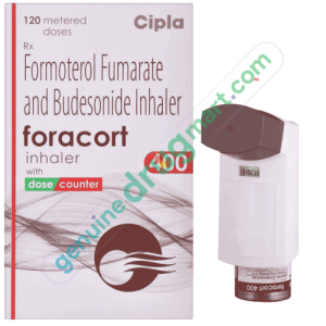 Budesonide-Formoterol 400-6mcg-120 doses