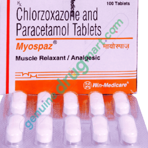 Chlorzoxazone-Paracetamol 250mg-325mg