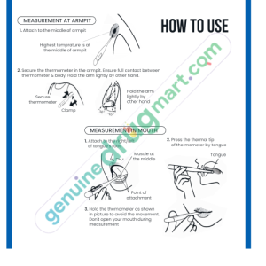 Digital Thermometer Flexible Tip