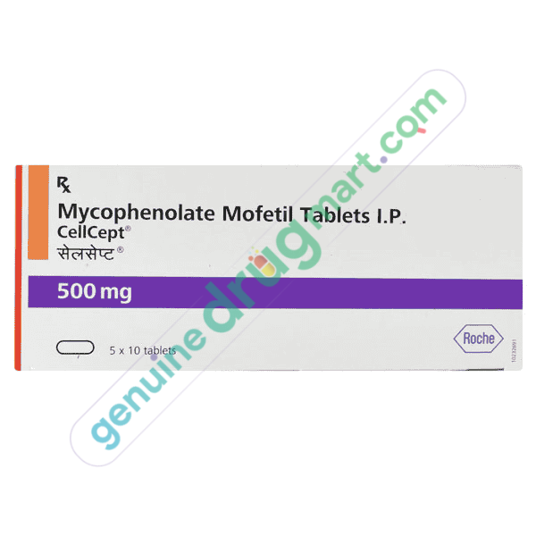 Mycophenolate Mofetil 500mg