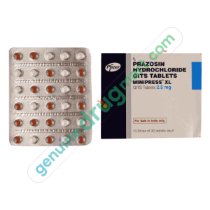 Prazosin ER 2.5mg