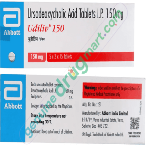 Ursodiol/Ursodeoxycholic 150mg